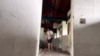I Fuck My Ass in an Abandoned House
