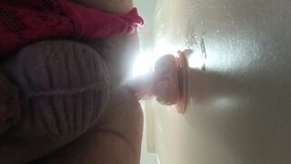 Ms Ben Dover fucking big dildo - 6 image