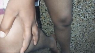 My wife hairy pussy with anal massage