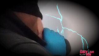 Black Leather & Nylon