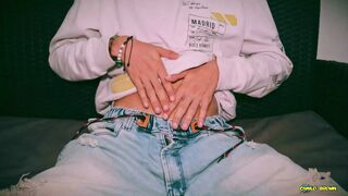 Sexy Skinny Twink Magic C Jerking His Big Cock And Shooting His Cum On Your Face