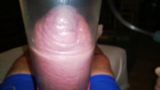 A Very Close up Pumping up