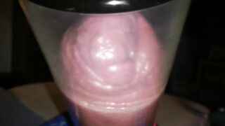 A Very Close up Pumping up