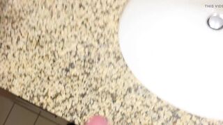 Hot Guy Jacking off and Moaning in the Hotel Room