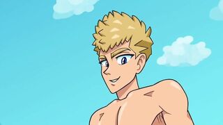 My friend takes his cock out of his pants and fucks me - 4 image