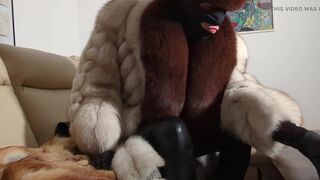 Hermelin - fur, boots and the scale.