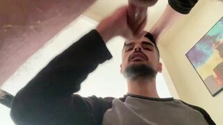 eating my friends cum