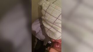 Guy takes the cum load on his tongue and swallows 5