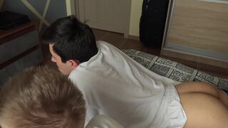 Together with My Stepfather, I Fuck My Console-playing Friends