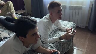 Together with My Stepfather, I Fuck My Console-playing Friends