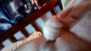 Cumming in Bed number one. I do this a lot.