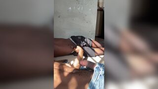 Went to Visit My Straight Friend and He Has a Visitor Also and He Asked Me to Buy Him Smoke Which I Did and Check Out