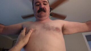 "Florida Ham" - Rusty Piper and Mister Moustache Don K Dick making out, jerking off, cum - cornfedMTdads