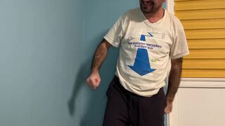 Earl dances beautifully and cums beautifully in the end