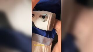 Mature with masturbator