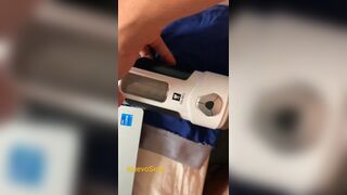 Mature with masturbator