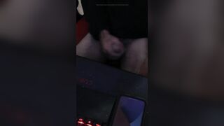 BWC just watching a video of his beautiful black queen riding his dick