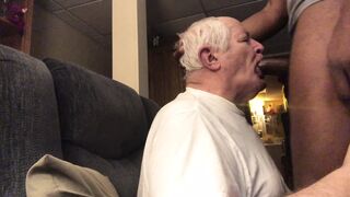 Grandpa deepthroat bbc