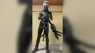 Rubber man wearing protection gear - 2 image