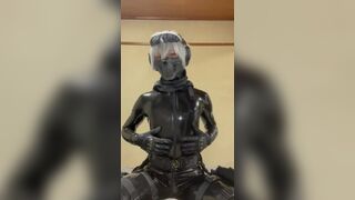 Rubber man wearing protection gear - 6 image