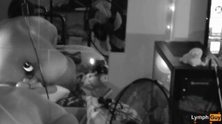 Disabled Gay Double Penetrates Self and Cums