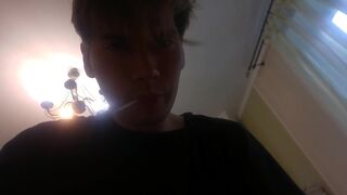 Twink sucking lollipop and getting fucked