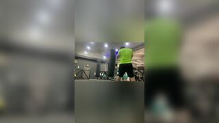 plag masturbation reveal flash in gym and bathhouse