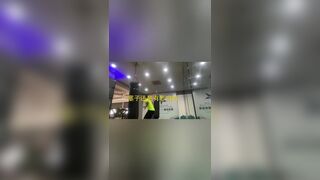 plag masturbation reveal flash in gym and bathhouse