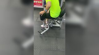 plag masturbation reveal flash in gym and bathhouse