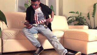 Secretly filmed during masturbation