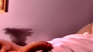 Black amateur dicked bareback in interracial threesome