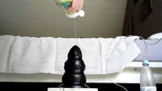 My pumped asscunt gets stretched