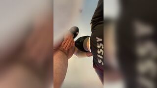 A little too much fag spit in this sloppy head session