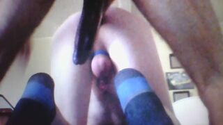 Ouch Giant Long Thick Cock stretching my hole - 2 image