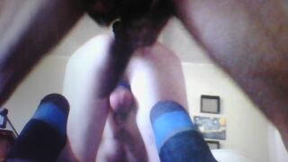 Ouch Giant Long Thick Cock stretching my hole - 4 image