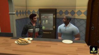 SimsLust - Dads Gay friend let me stay the night and Bred me real good