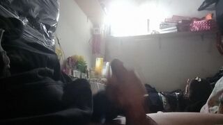 Latino Papi is shown before a camera for porn hub and is sexy about to throw semen pov oh