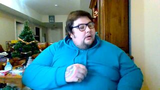 Balls Went from Extremely Itchy Filled up n Busting Large Sperm Load onto Leather Chair