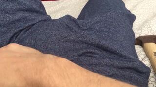 POV - Hitting my dick and balls with a hammer and then cumming - 4 image