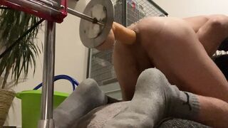 A hard fuckmashine workout for my boypussy after a small break - 1 image
