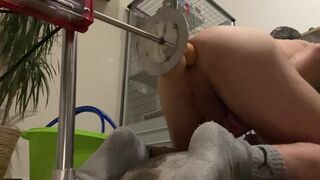 A hard fuckmashine workout for my boypussy after a small break - 3 image