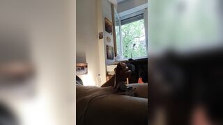 Estim with  sounding in the morning