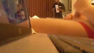 Str8 daddy caught by room service ll