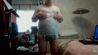 WIENER GIRL - two girdle wiener play and cum