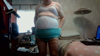 WIENER GIRL - two girdle wiener play and cum