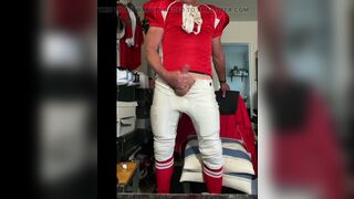 How Horny is JockDad87 after Playing Football?