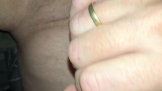 Part 1 - I listen to my neighbor masturbate in the shower - Huge cumshot, lube, uncut cock - 8 image