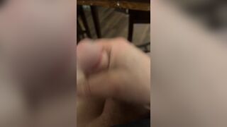 Playing with my Soft Cock