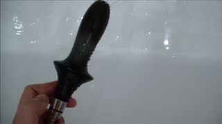 Direct-flow enema. Colon lavage. Water massages my ass from the inside. - 2 image