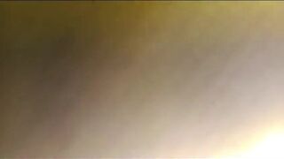 Wow First time i hold my roommates huge uncut dick while he was chocha